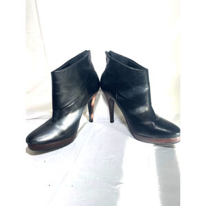 Steve Madden Trisha Ankle Platform Stiletto Ankle Booties Black size 9.5